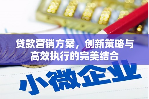 温岭贷款营销方案，创新策略与高效执行的完美结合