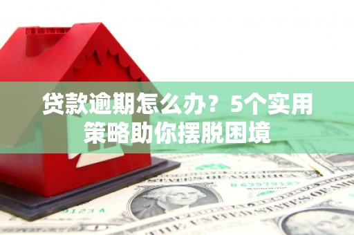 蛟河贷款逾期怎么办？5个实用策略助你摆脱困境