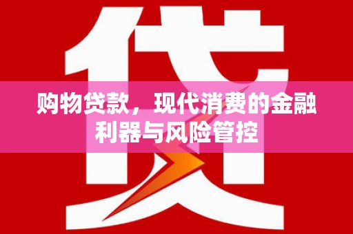 肥乡购物贷款，现代消费的金融利器与风险管控
