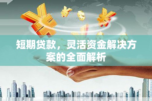 马山短期贷款，灵活资金解决方案的全面解析