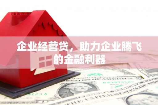 美兰企业经营贷，助力企业腾飞的金融利器
