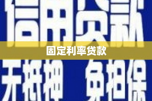 仁布固定利率贷款
