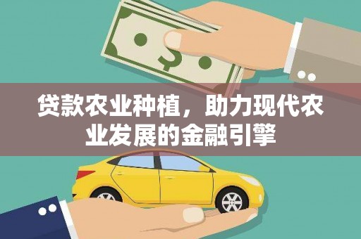 宾阳贷款农业种植，助力现代农业发展的金融引擎