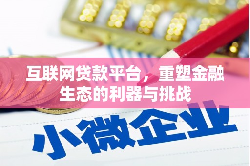 溧水互联网贷款平台，重塑金融生态的利器与挑战