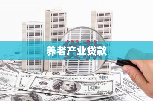 驿城养老产业贷款