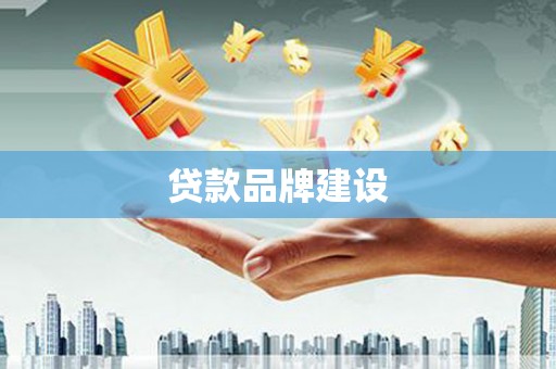 全南贷款品牌建设